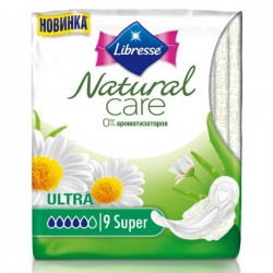 Прокладки женские Libresse нейчерал кеа ультра супер 9 шт.