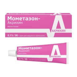 Мометазон-Акрихин, крем для наружного применения 0.1% 30 г 1 шт