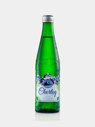 Вода минеральная, Chortoq (Чартак) 0.5 л газированная со вкусом лайма стекло