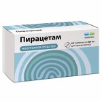 Пирацетам Реневал, таблетки покрытые оболочкой пленочной 400 мг 60 шт