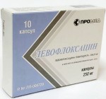 Левофлоксацин, капс. 250 мг №10