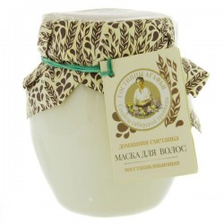 Маска для волос Гостинцы Агафьи домашняя сметанка восстанавливающая 250 мл